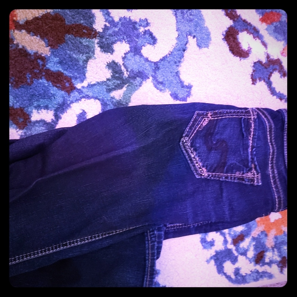 Silver jeans